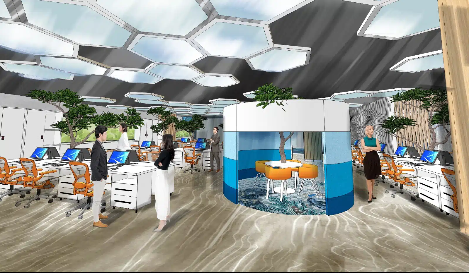 Product demo center example