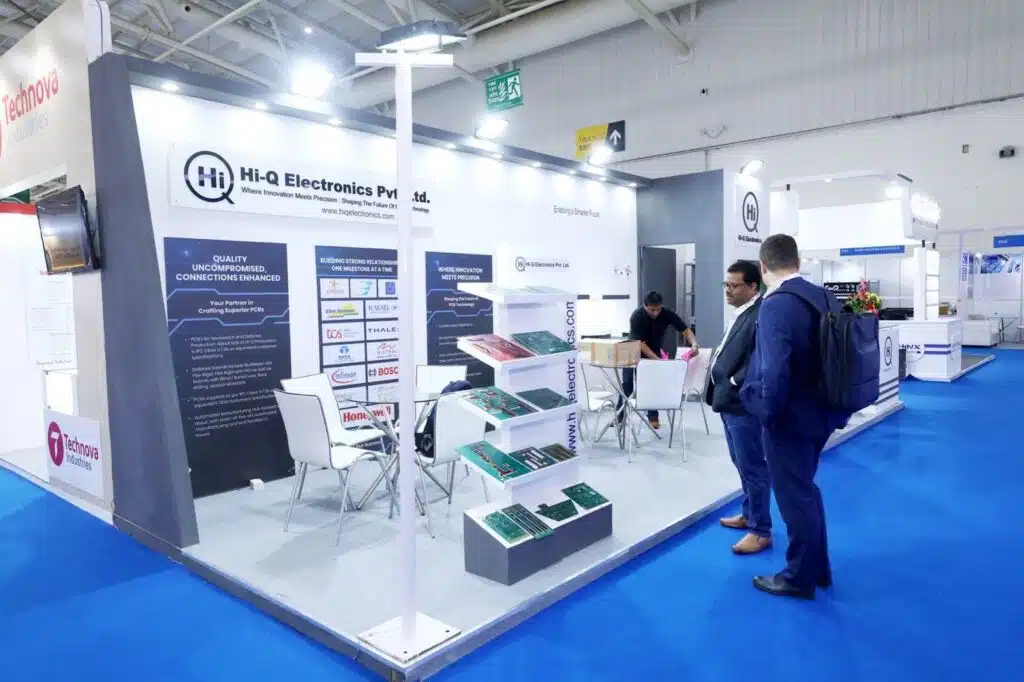 Open Exhibition Stall Design 3 Side