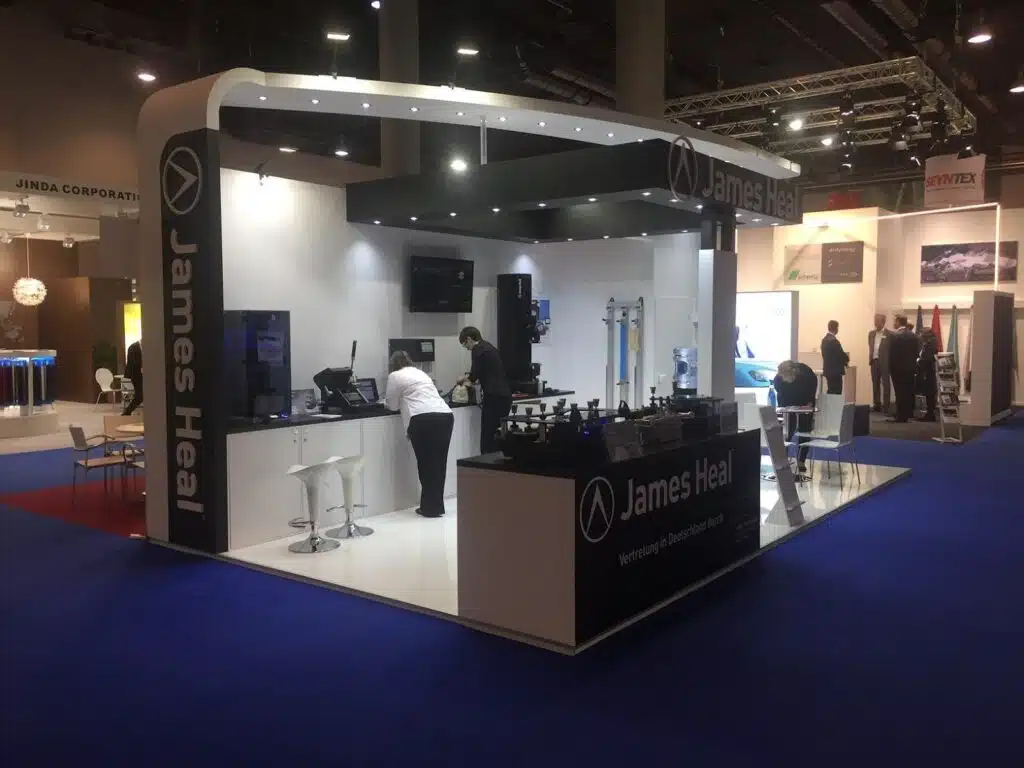 3 Side Open Trade Booth Stand Design