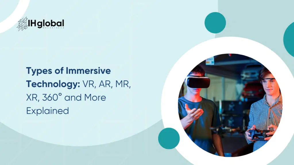 Types of Immersive Technology: VR, AR, MR, XR, 360° and More Explained