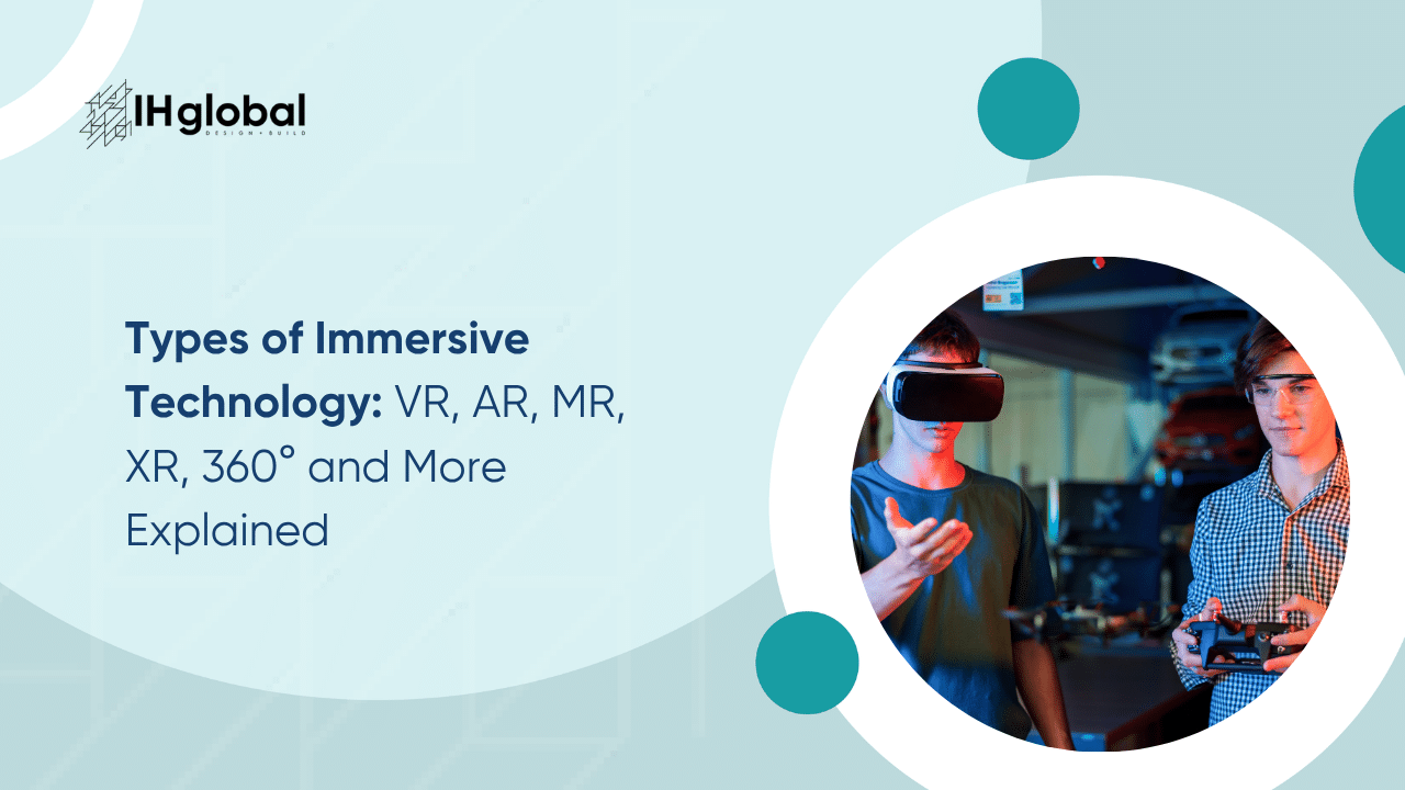 Types of Immersive Technology: VR, AR, MR, XR, 360° and More Explained